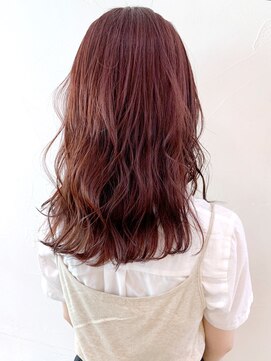 アイティー バイ アルバム 浦和店(IT by ALBUM) オレンジブラウン_ココアブラウンフリンジウェーブ_ba299023