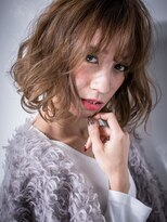 カバーヘア ブリス 北浦和(COVER HAIR bliss)&nbsp;ヘルシーブロンドフレンチガーリー小顔ボブv北浦和20代30代40代