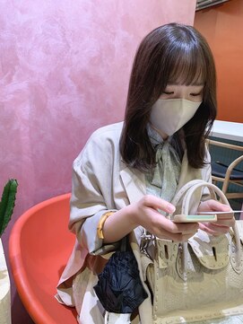 ローレンジウ(LOREN JU) 【髪質改善】シアーブラウンカラー