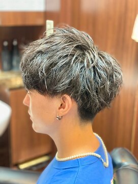 ヒロギンザ 青山店(HIRO GINZA) ゆるふわツーブロマッシュ