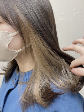 シュリット(schritt) インナーカラーベージュ　momoko