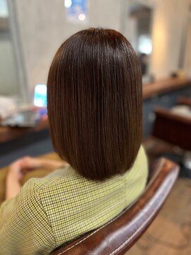 スローネ(THRONE) ミルクティーベージュ／セラミド／髪質改善／新宿