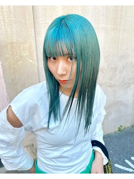 リール(rire) pail green color