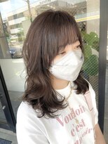 ラックバイアコースティック(lac by ACOUSTIC) レイヤー×顔まわりカット
