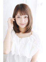 ラクシア(LUXIA)&nbsp;顔周りレイヤーのナチュラルスタイル