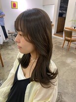 キサイ バズ(kisai BUZZ)&nbsp;kisaiBUZZ＊鈴木映美　艶髪オリーブブラウン/韓国レイヤー