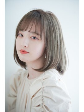 ラウンジ(Lounge) 【Lounge】透明感アッシュボブ◎30代40代50代