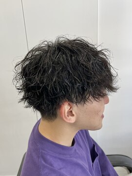 ラヴィズムバイフィフス(LUVISM by fifth) 波巻きパーマツイストスパイラルパーマメンズ万代新潟駅