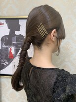 ティンク(Tink)&nbsp;ポニーテールアレンジ【細野実香】