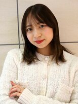 アレンヘアー 函館店(ALLEN hair)&nbsp;ゆる巻き/鎖骨ミディ/顔周りレイヤー/モテ髪