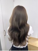 大人かわいい20代30代40代小顔ラベンダーグレージュ　Zina本八幡
