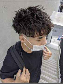 エルエフェ(EL JEFE) 【スキンフェード×スパイラルパーマ】［東中野］［落合］