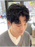 30代40代メンズセンターパート清潔感ビジネス好感度モテ髪