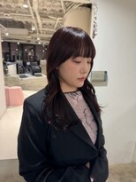 エイチ 天神橋(H)&nbsp;20代30代40代レイヤーウルフカットオージュアアンブレラカラー