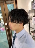 波巻きパーマ　長崎　メンズパーマ
