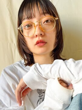 デビュー 沖縄泡瀬店(Debut) 前髪/アンブレラカラー/こなれミディ/イメチェン/ウェーブパーマ