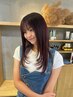 赤みを抑える♪透明感カラー