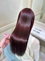 アソビ 表参道(ASOBI)&nbsp;ラベンダーピンク/小顔/ワンレン/髪質改善/前髪