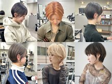 【甲村清大】丸みのあるショートでシルエット美人に☆　【四日市/ブリーチ/ダブルカラー/レイヤーカット】