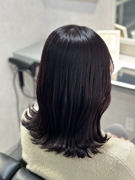 リリーヘアー(Lilly hair) ボルドーワイン