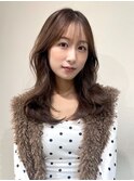 くびれ韓国ヘア前髪カット色気ブラウン髪質改善【横浜】