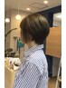 似合わせカット＋全体おしゃれ染め＋魔法のバブルスパ￥12880→9850