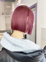 テーマ 下北沢(Thema) ボブ白髪染め白髪ぼかしブリーチなしダブルカラー下北沢