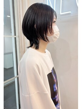 ネオリーブカップ 町田店(Neolive capu) ウルフヘア　イメチェンヘアスタイル　外ハネボブ