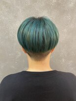 ボスコ 下北沢店(bosco)&nbsp;グリーン　ブリーチカラー　　《koike》