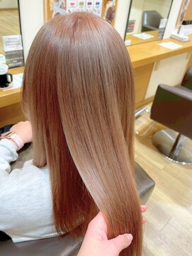 ラファンス 栗林店(LaFENCE) 髪質改善うる艶カラー/透明感チョコレートブラウン