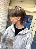 ショートウルフ×ブラウンベージュ【Remii大通】