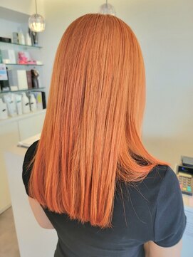 ヘアーサロンハラダ 島田店(HAIR SALON Harada ) オレンジカラー