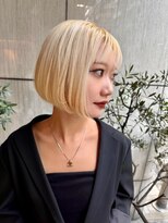 ディオ アンド ルーチェ(Dio&Luce)&nbsp;上品ハイトーンボブで小顔魅せ◎