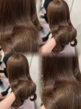 ジーナリア(Xena ria) 《Kaho》ブリーチ無しカラー　ベージュ　ダブルカラー