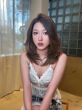 ロンドメリア 天神大名店(Lond Melia) レイヤーカット小顔に見せるヘア/韓国ヘア/髪質改善/福岡/天神