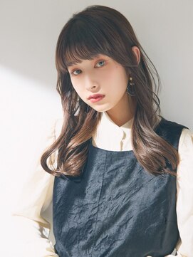 エトル バイ コムマティス 恵比寿駅前店(etre by comme Matisse) 小顔カット×透明感カラー[恵比寿駅/髪質改善/オリーブグレー]