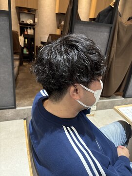 クム 川越(kum) 【kum川越】ゆるふわメンズシャドウパーマ