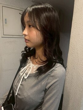 パーミル ヘア クマモト(permille ‰ hair Kumamoto) 韓国レイヤー×ダークブラウン