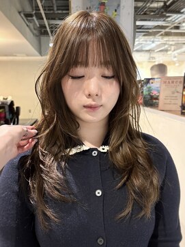 ノラ ヘアーサロン(NORA HAIR SALON) 韓国ハッシュカットレイヤーマロンベージュチョコレートブラウン