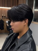 エルマーク 京都駅前(L-MARK)&nbsp;マッシュ/黒髪/ナチュラルマッシュ/メンズ/ツーブロック