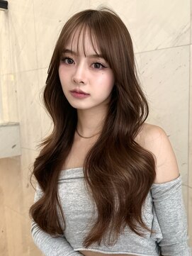 シスター 国分寺(sister) 韓国ヘア/ヘーゼルブラウン/ブリーチなしダブルカラー