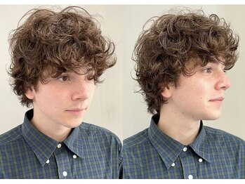 ナループロアツム(Nalu pu loa Tsum)の写真/メンズはニュアンスパーマがオススメ★NEXTトレンドのフェザーショートも◎何でも似合わせます!