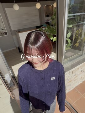 ルシード(LUCIDO STYLE JAPAN) ピンクグラデーション