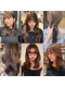 ノラ ヘアーサロン(NORA HAIR SALON)の写真/【透明感あふれる艶カラー実現◎】柔らかさと透け感を叶える春のダブルカラーで洗練された軽やかな印象へ★