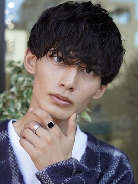 ノードオム 栄(NODE HOMME) シャドウパーマニュアンスパーマ波巻きスパイラルパーマ名古屋栄