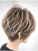 くびれショート×ハイライト×マッシュ×20代30代40代50代60代