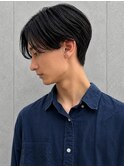 メンズカット/センターパート