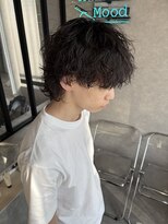 ムード カナザワ(mood kanazawa)&nbsp;波巻きシャドウウルフ/波巻きパーマ