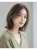 白髪ぼかし脱白髪染め似合わせショートボブ40代50代60代