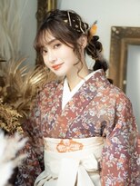 シャルメ 三宮店(CHARMER)&nbsp;卒業式☆編みポニーヘア